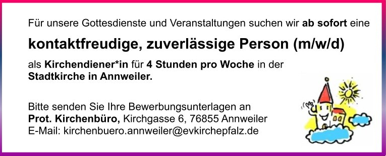 13 14 15 16 Pfarrstelle Annweiler 1