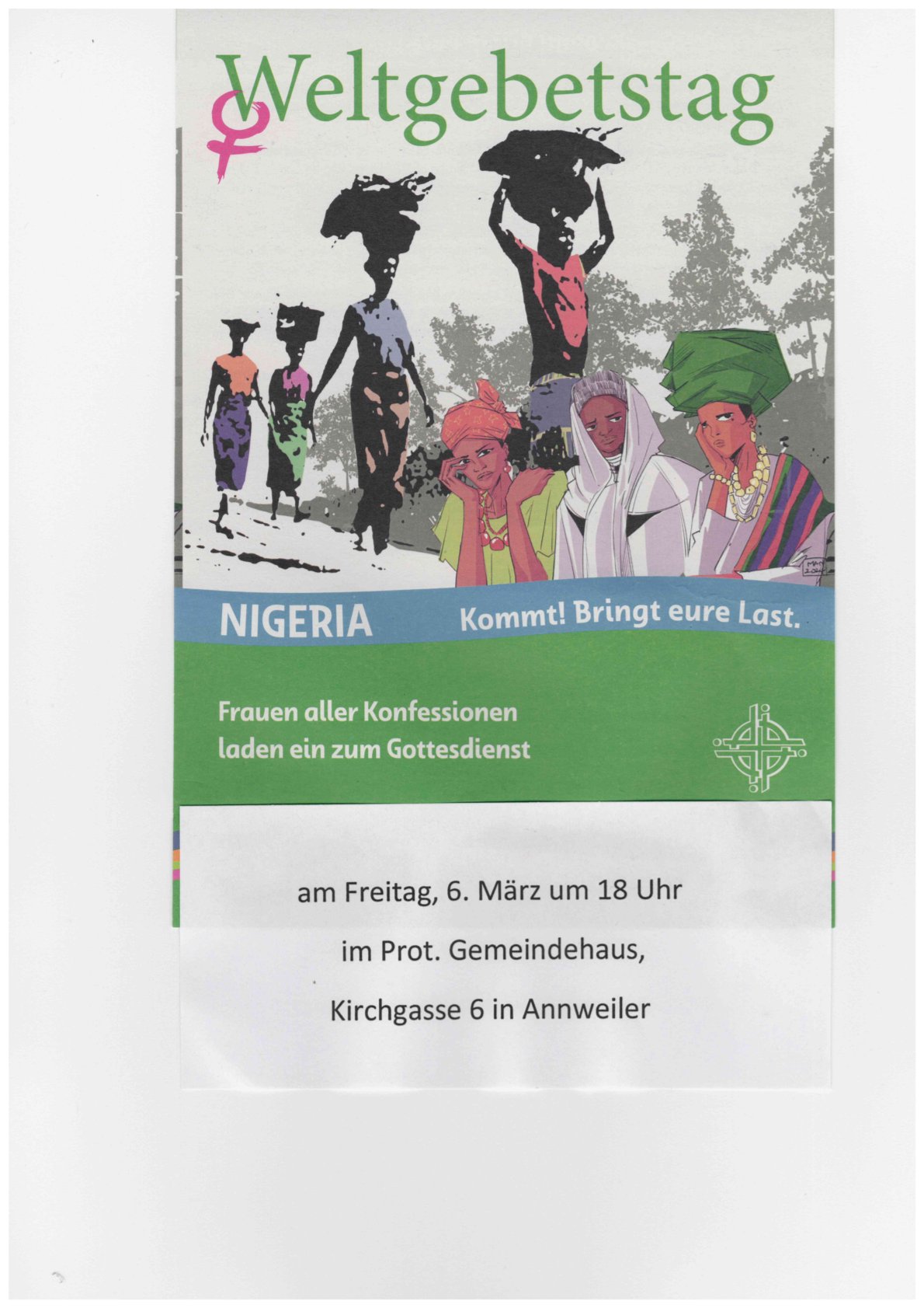 Weltgebetstag Annweiler 2026 HA 1