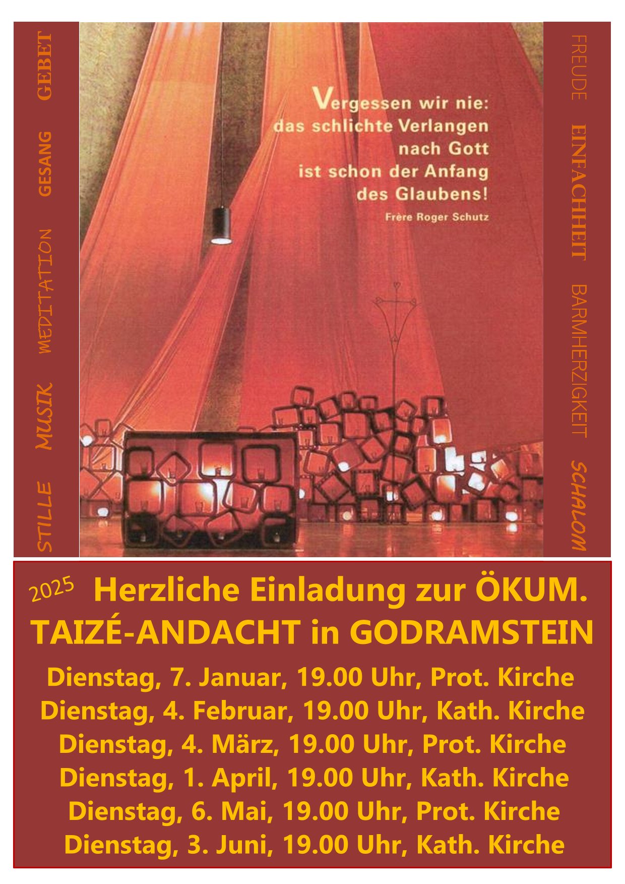 Taize Plakat 1. Hj. 2025 1