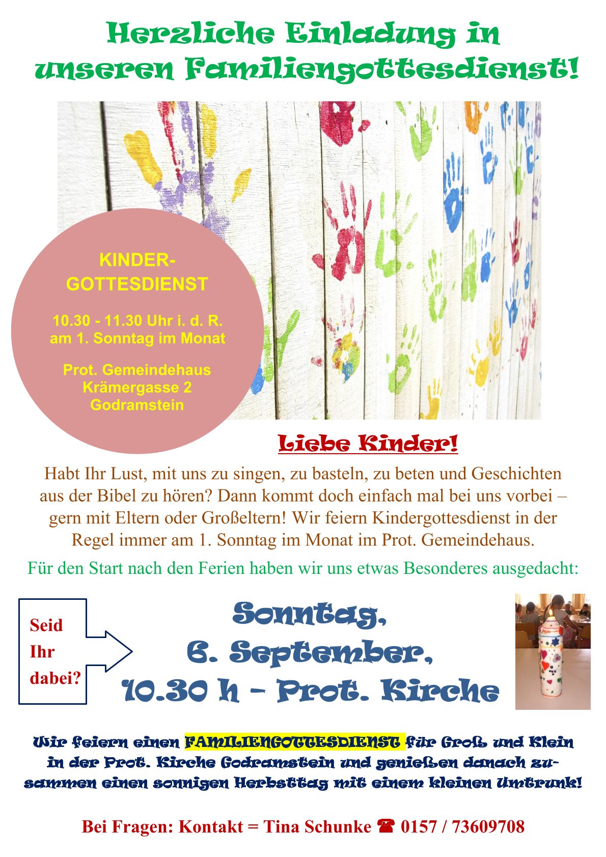 Kigodi Plakat GO 2026 Familiengottesdienst 1