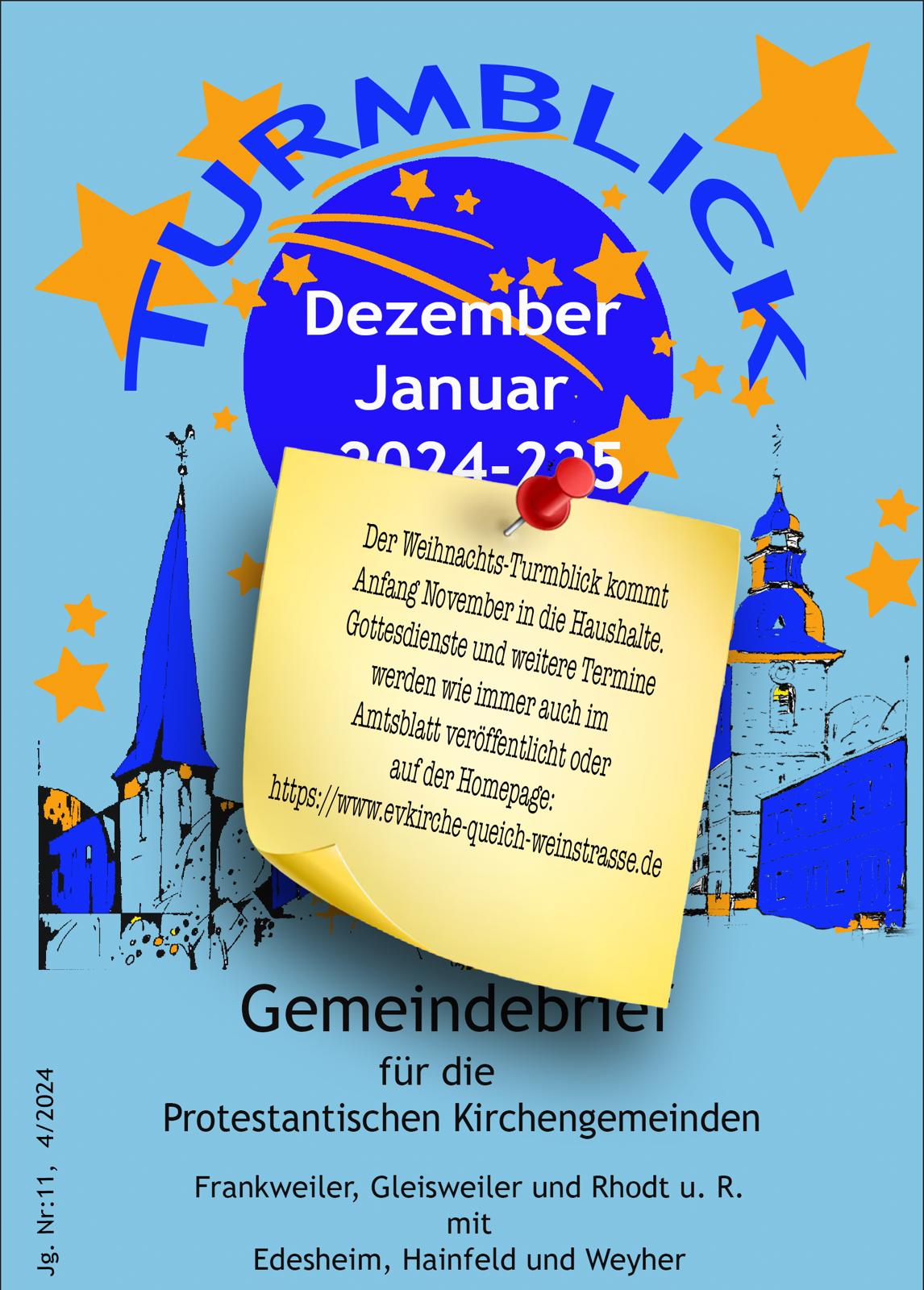 Turmblick Weihnachten 2024